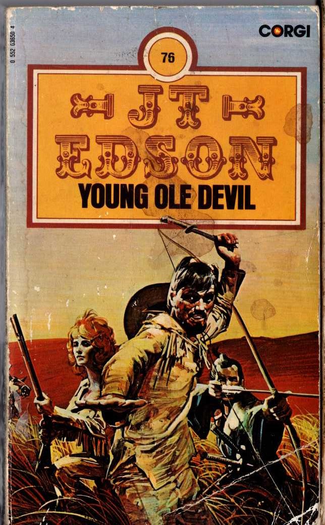 J.T. Edson  YOUNG OLE DEVIL front book cover image