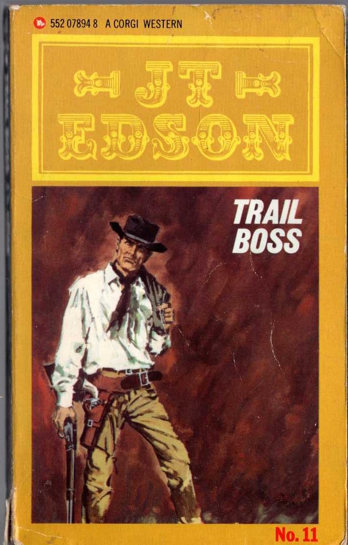 J.T. Edson  TRAIL BOSS front book cover image