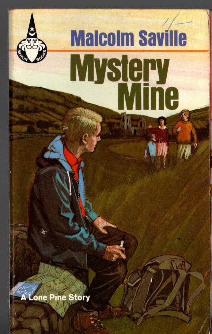 Malcolm Saville  MYSTERY MINE front book cover image
