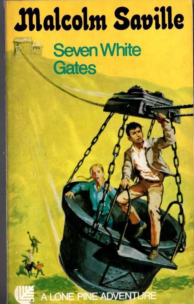 Malcolm Saville  SEVEN WHITE GATES front book cover image