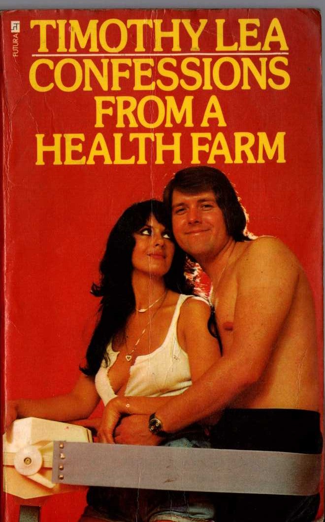 Timothy Lea  CONFESSIONS FROM A HEALTH FARM front book cover image