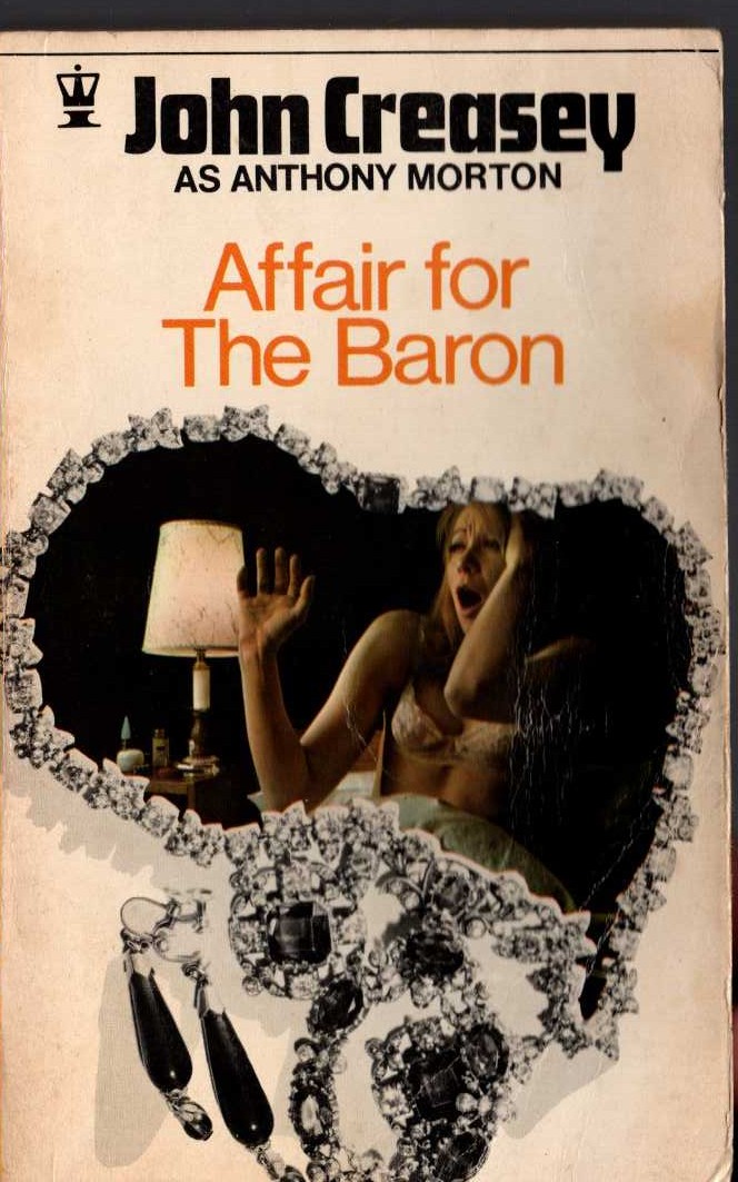 Anthony Morton  AFFAIR FOR THE BARON front book cover image