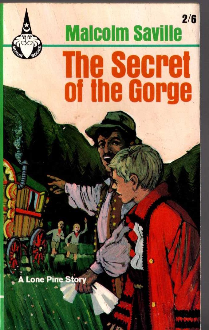 Malcolm Saville  THE SECRET OF THE GORGE front book cover image
