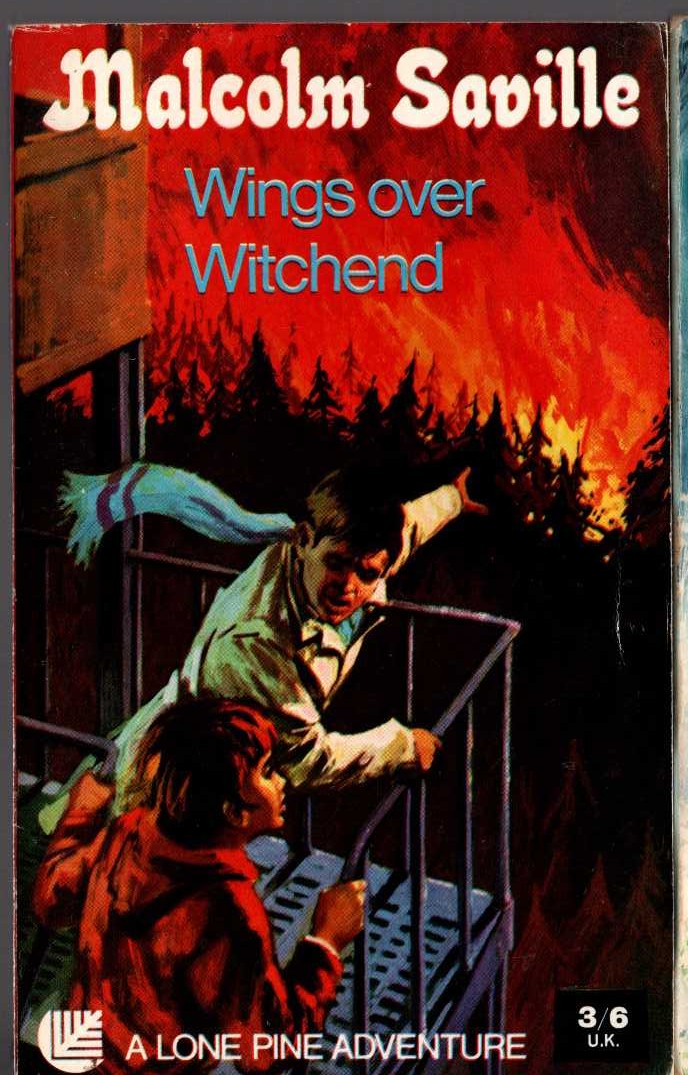 Malcolm Saville  WINGS OVER WITCHEND front book cover image