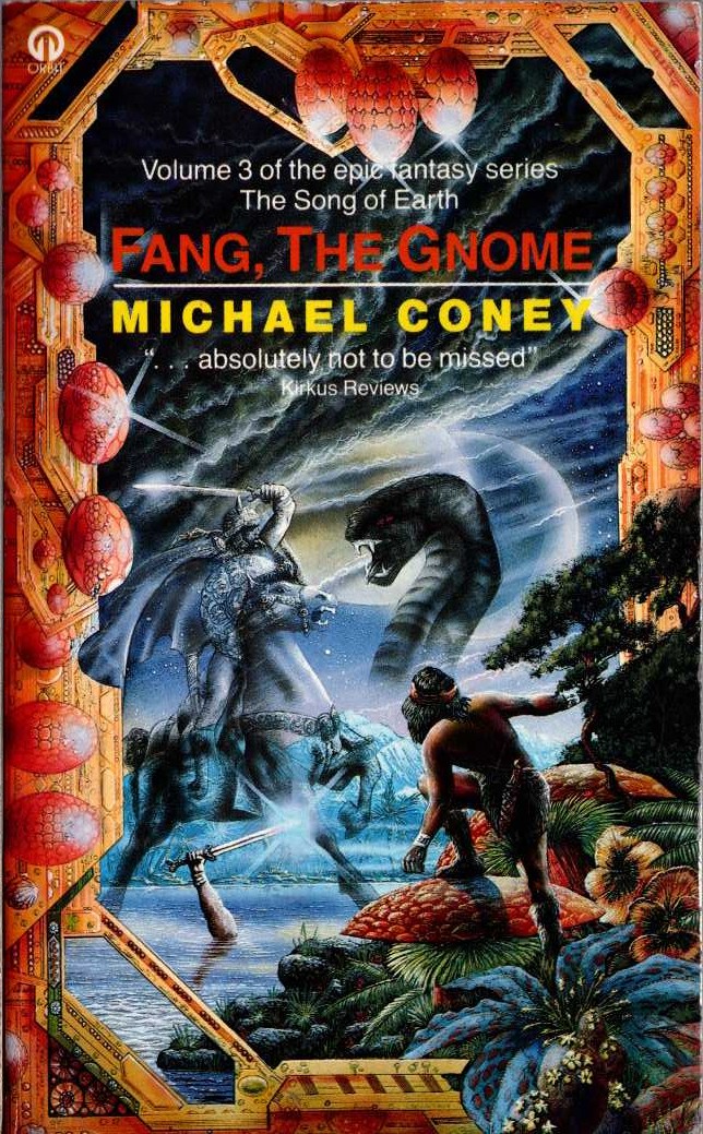 Michael Coney  FANG, THE GNOME front book cover image