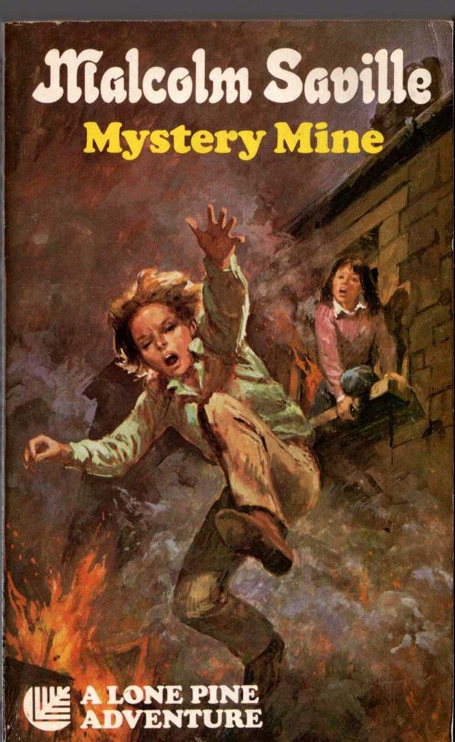 Malcolm Saville  MYSTERY MINE front book cover image