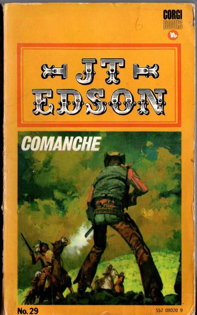 J.T. Edson  COMANCHE front book cover image