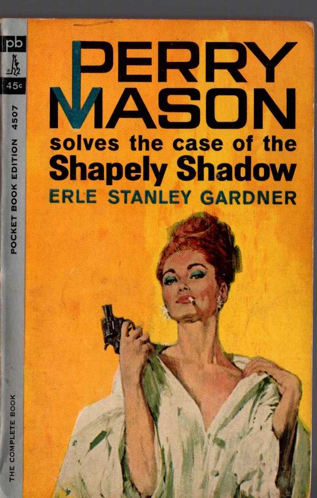 Erle Stanley Gardner  THE CASE OF THE SHAPELY SHADOW front book cover image