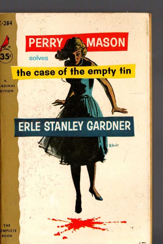 Erle Stanley Gardner  THE CASE OF THE EMPTY TIN front book cover image