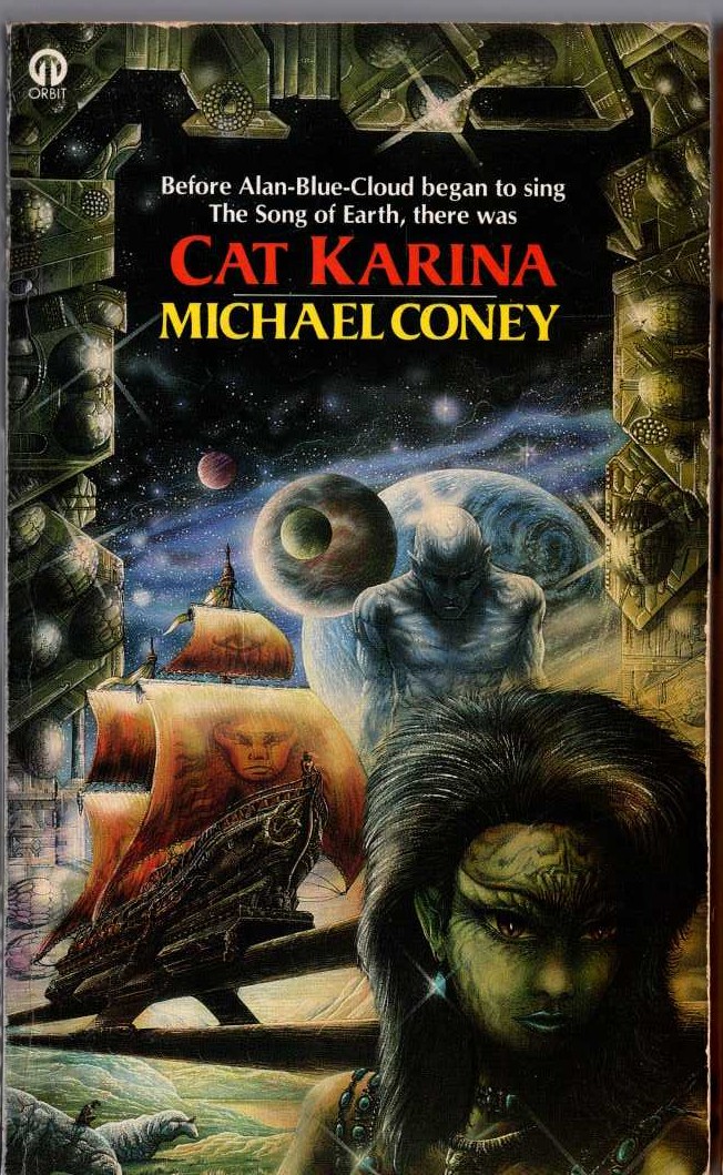 Michael Coney  CAT KARINA front book cover image