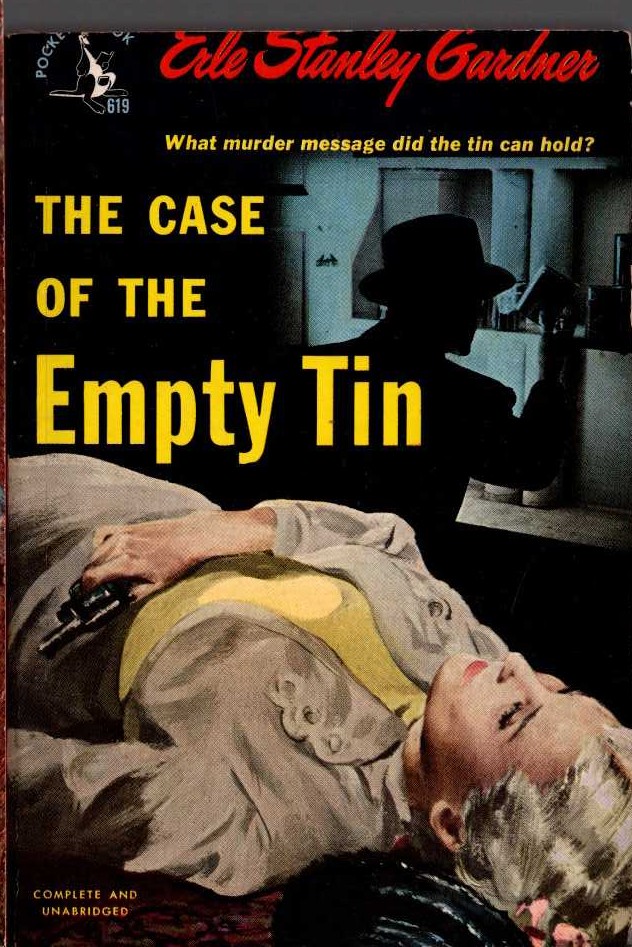 Erle Stanley Gardner  THE CASE OF THE EMPTY TIN front book cover image