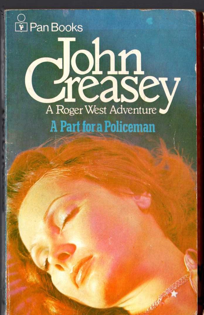 John Creasey  A PART FOR A POLICEMAN (Roger West) front book cover image