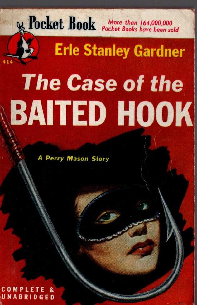 Erle Stanley Gardner  THE CASE OF THE BAITED HOOK front book cover image