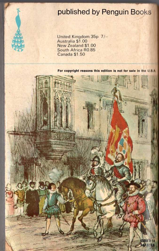 Elizabeth Goudge  TOWERS IN THE MIST (Juvenile) magnified rear book cover image