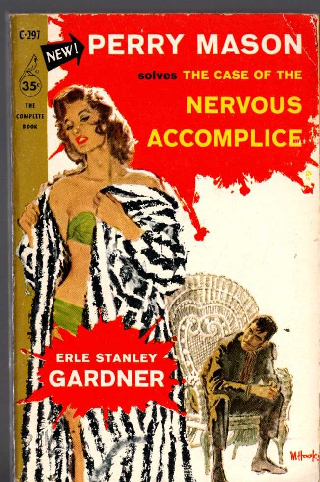Erle Stanley Gardner  THE CASE OF THE NERVOUS ACCOMPLICE front book cover image