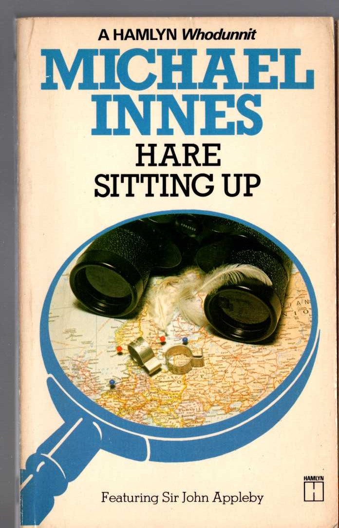 Michael Innes  HARE SITTING UP front book cover image
