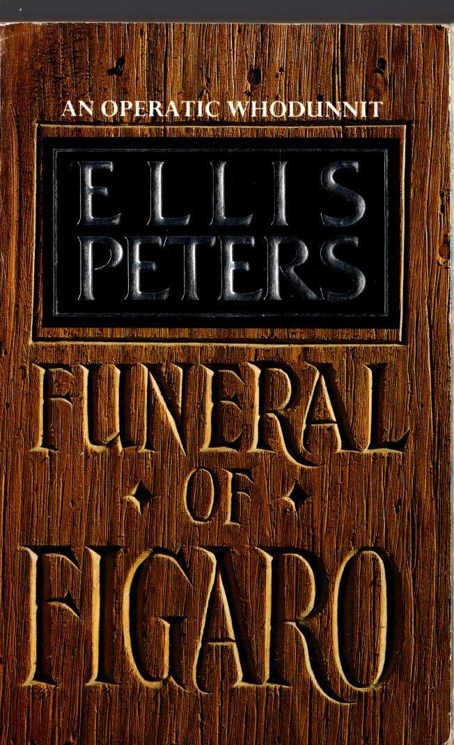 Ellis Peters  FUNERAL OF FIGARO front book cover image
