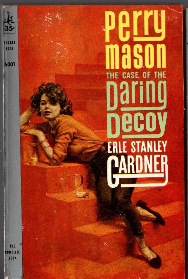 Erle Stanley Gardner  THE CASE OF THE DARING DECOY front book cover image