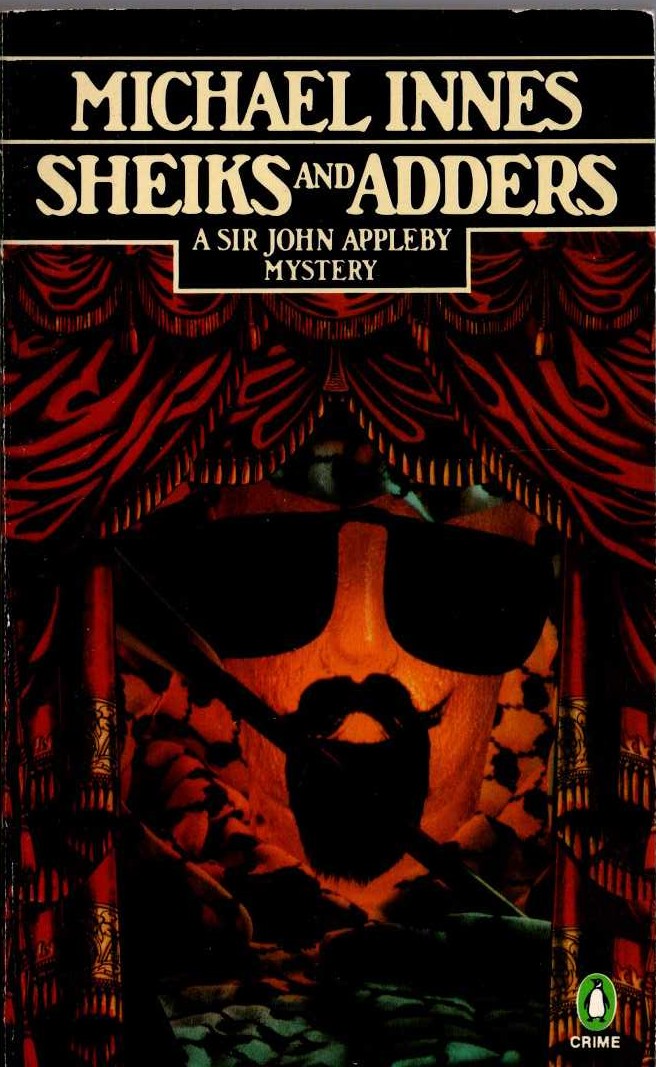 Michael Innes  SHEIKS AND ADDERS front book cover image