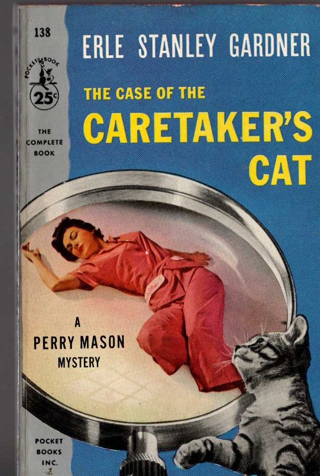 Erle Stanley Gardner  THE CASE OF THE CARETAKER'S CAT front book cover image