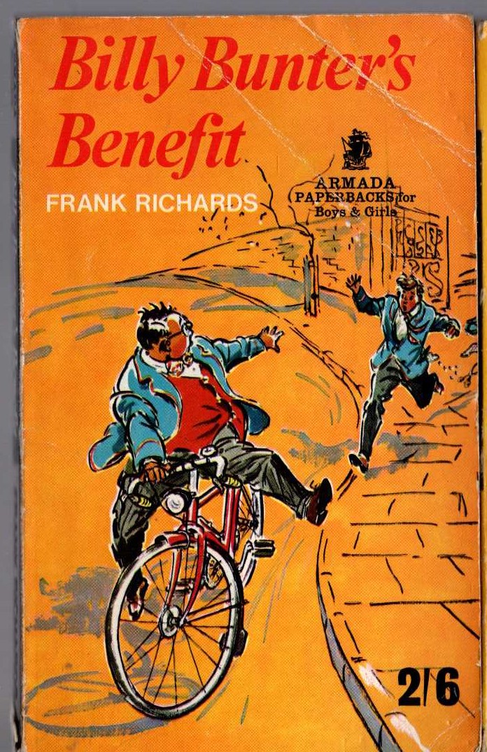 Frank Richards  BILLY BUNTER'S BENEFIT front book cover image