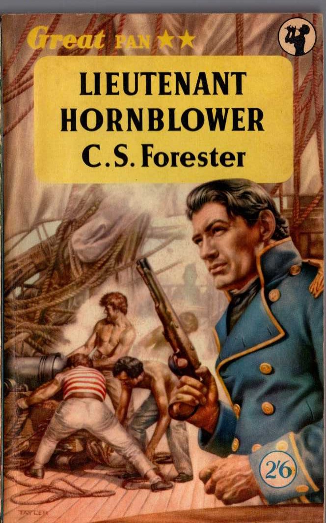 C.S. Forester  LIEUTENANT HORNBLOWER front book cover image