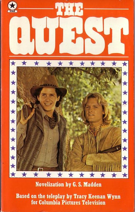 G.S. Madden  THE QUEST (Columbia Picture TV) front book cover image