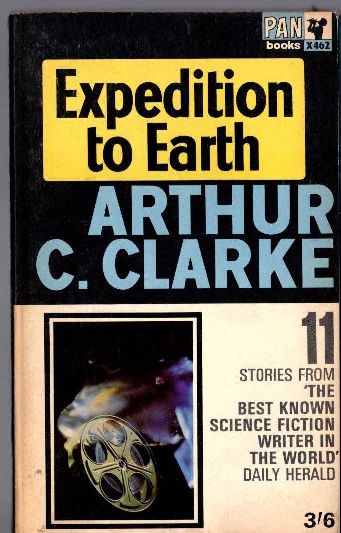 Arthur C. Clarke  EXPEDITION TO EARTH front book cover image