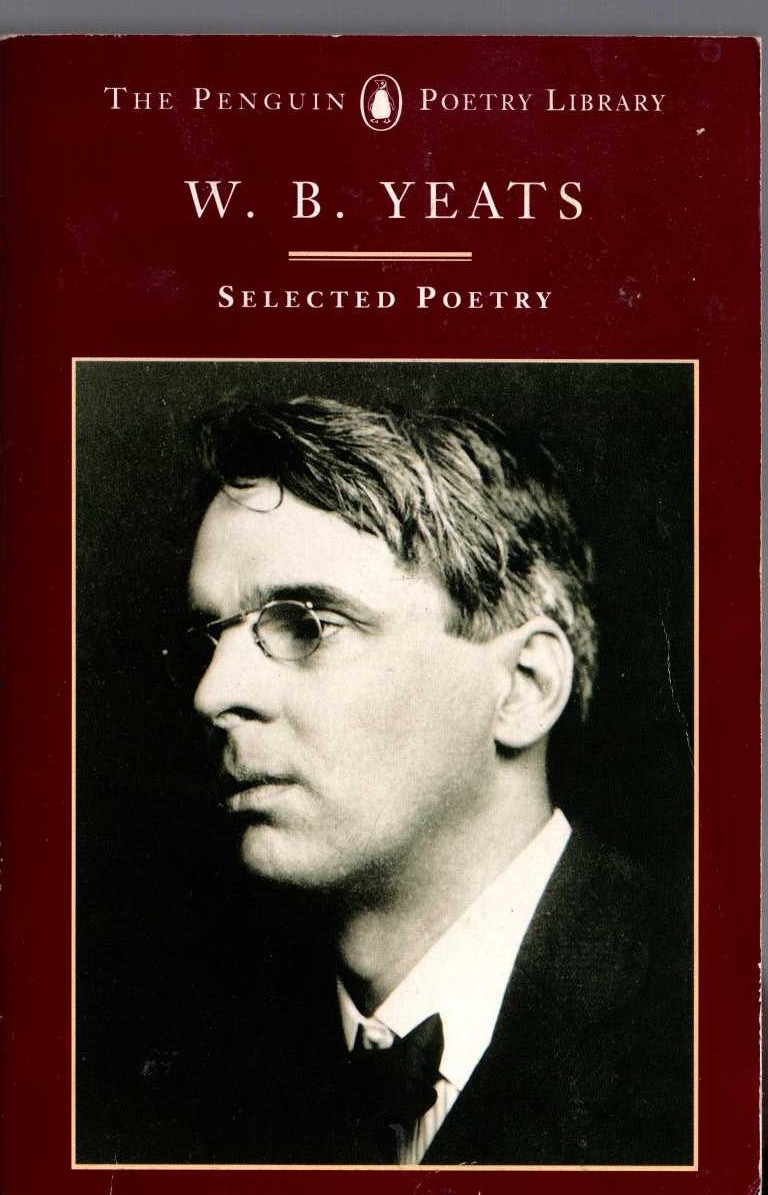W.B. Yeats  SELECTED POETRY front book cover image