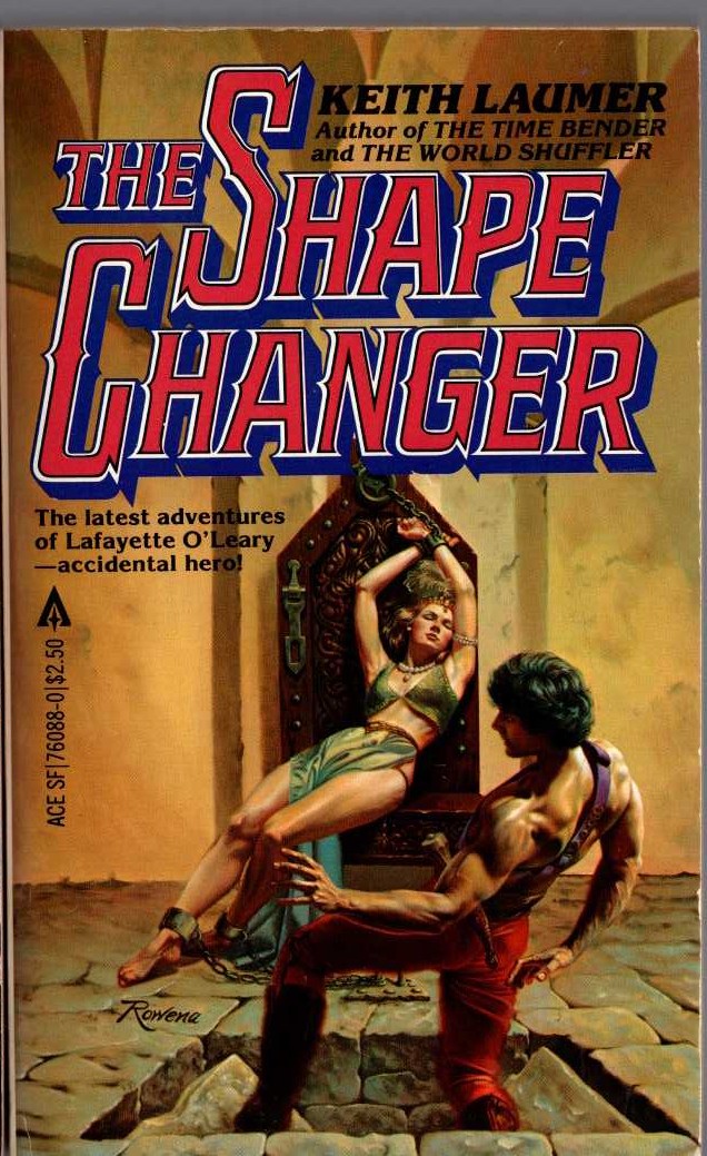 Keith Laumer  THE SHAPE CHANGER front book cover image