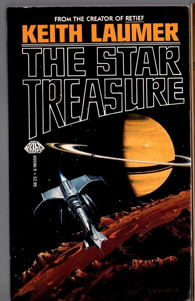 Keith Laumer  THE STAR TREASURE front book cover image