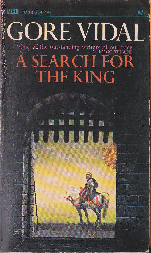 Gore Vidal  A SEARCH FOR THE KING front book cover image