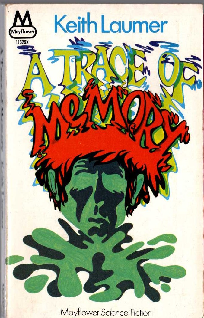 Keith Laumer  A TRACE OF MEMORY front book cover image