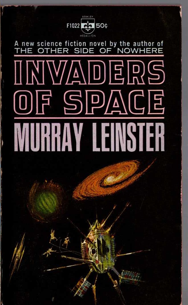 Murray Leinster  INVADERS OF SPACE front book cover image