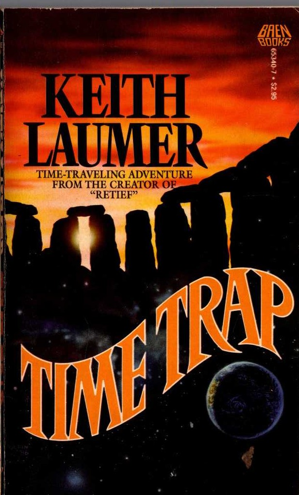 Keith Laumer  TIME TRAP front book cover image