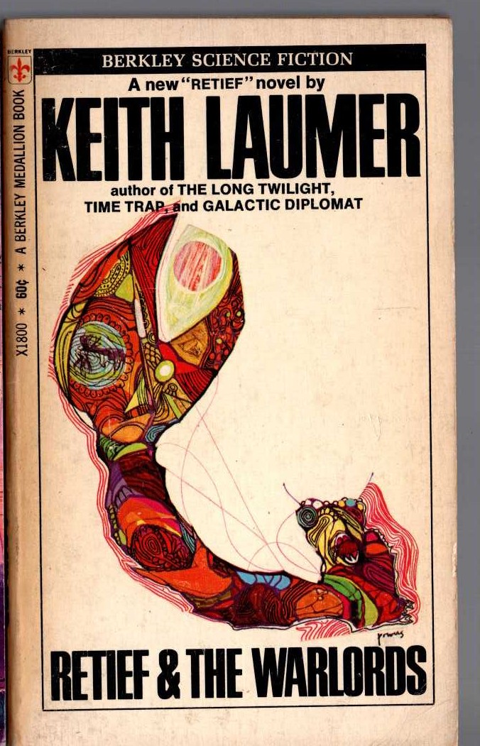 Keith Laumer  RETIEF & THE WARLORDS front book cover image