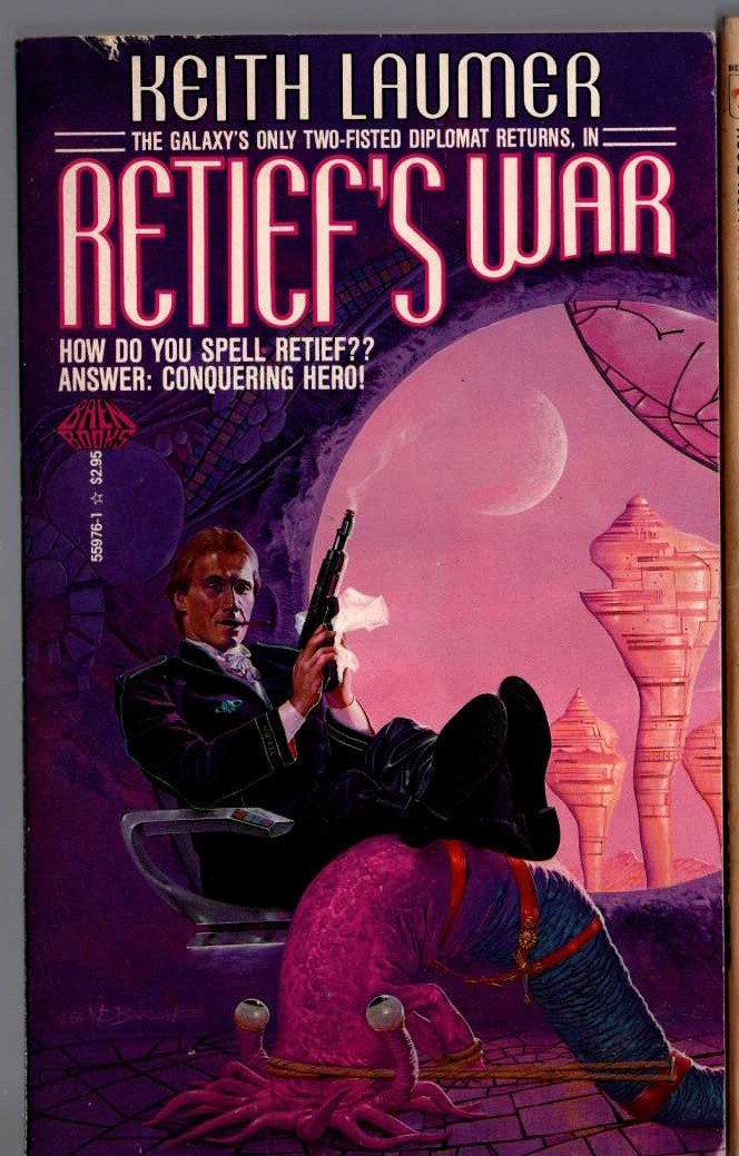 Keith Laumer  RETIEF'S WAR front book cover image