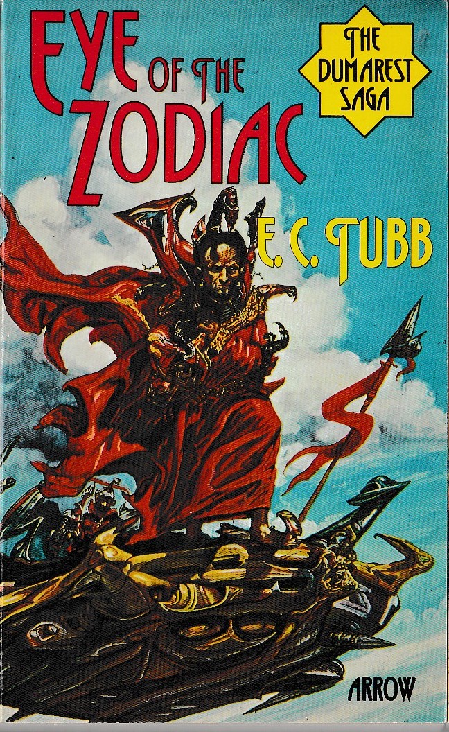 E.C. Tubb  EYE OF THE ZODIAC front book cover image