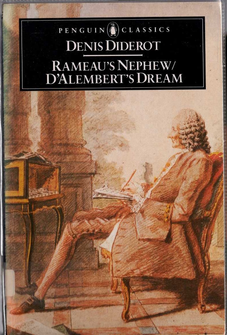 Denis Diderot  RAMEAU'S NEPHEW/ D'ALEMBERT'S DREAM front book cover image