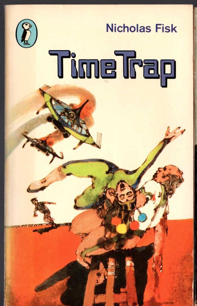 Nicholas Fisk  TIME TRAP front book cover image