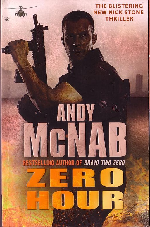 Andy McNab  ZERO HOUR front book cover image