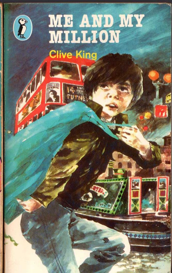 Clive King  ME AND MY MILLION front book cover image