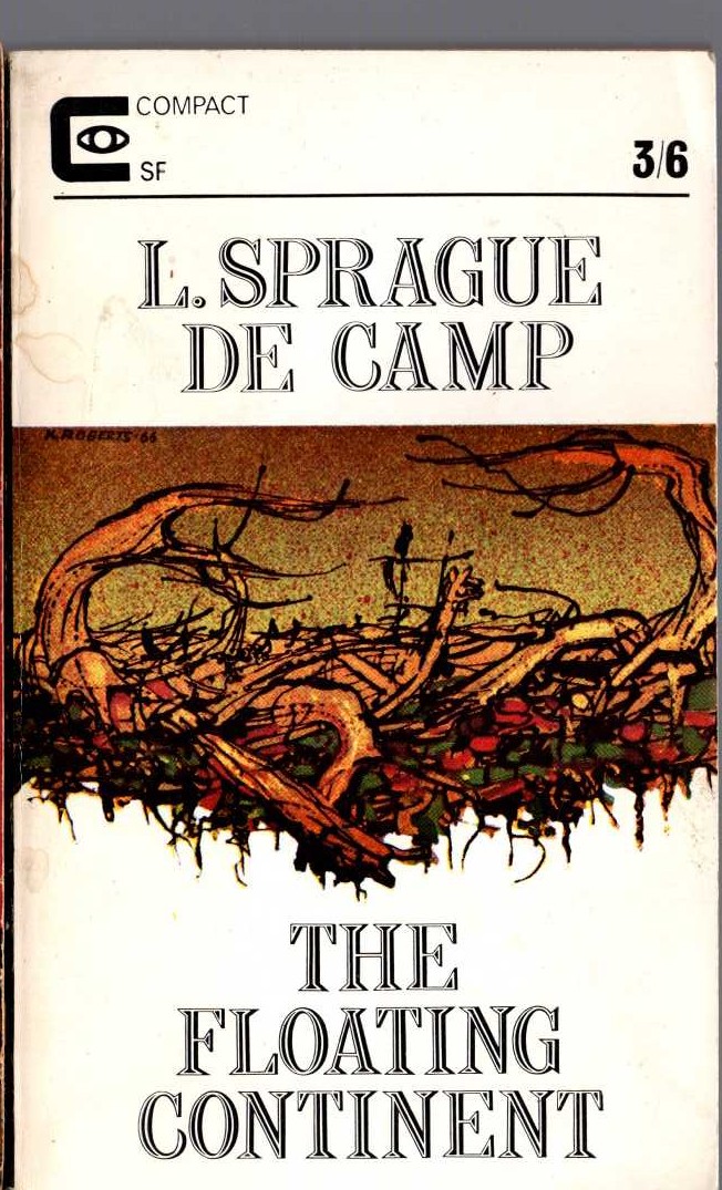 L.Sprague de Camp  THE FLOATING CONTINENT front book cover image