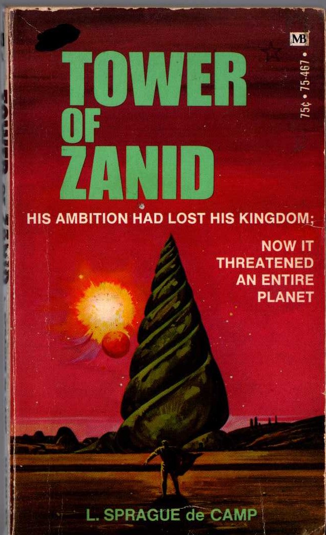 L.Sprague de Camp  TOWER OF ZANID front book cover image