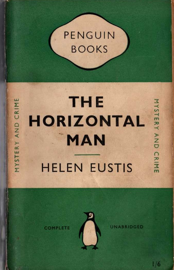 Helen Eutis  THE HORIZONTAL MAN front book cover image