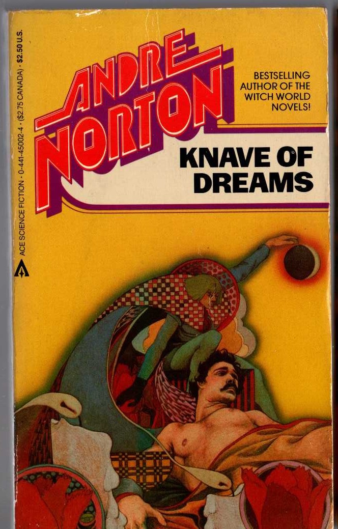 Andre Norton  KNAVE OF DREAMS front book cover image