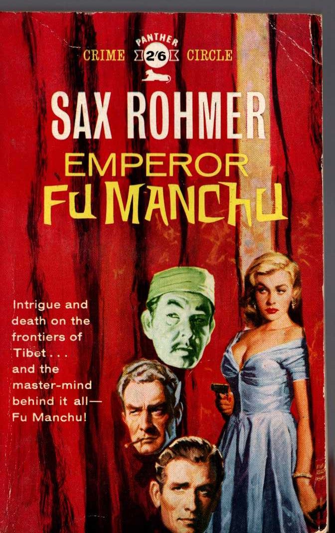 Sax Rohmer  EMPEROR FU MANCHU front book cover image