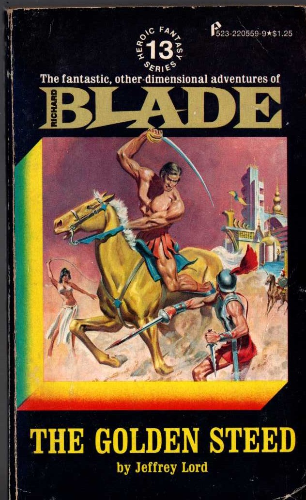 Jeffrey Lord  BLADE 13: THE GOLDEN STEED front book cover image