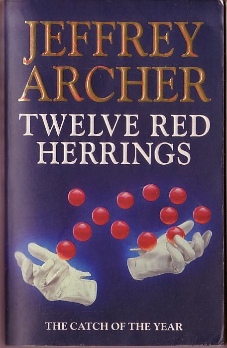 Jeffrey Archer  TWELVE RED HERRINGS front book cover image