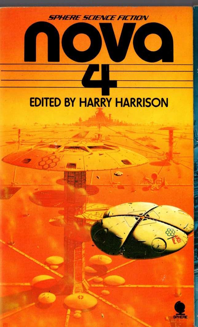 Harry Harrison (edits) NOVA 4 front book cover image